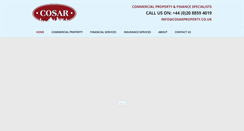 Desktop Screenshot of cosarproperty.co.uk